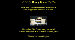 Desktop Screenshot of honeybeez.com